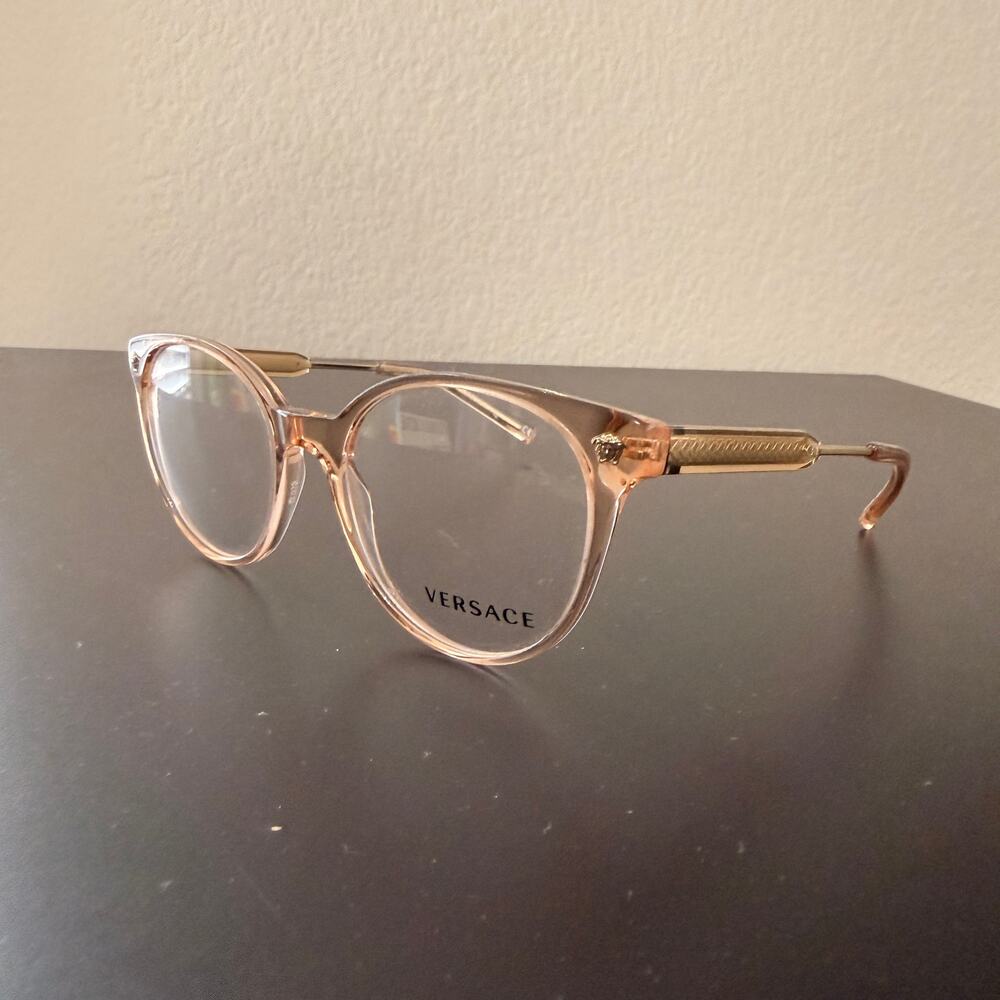 Versace VE3298B Pink Translucent Frames